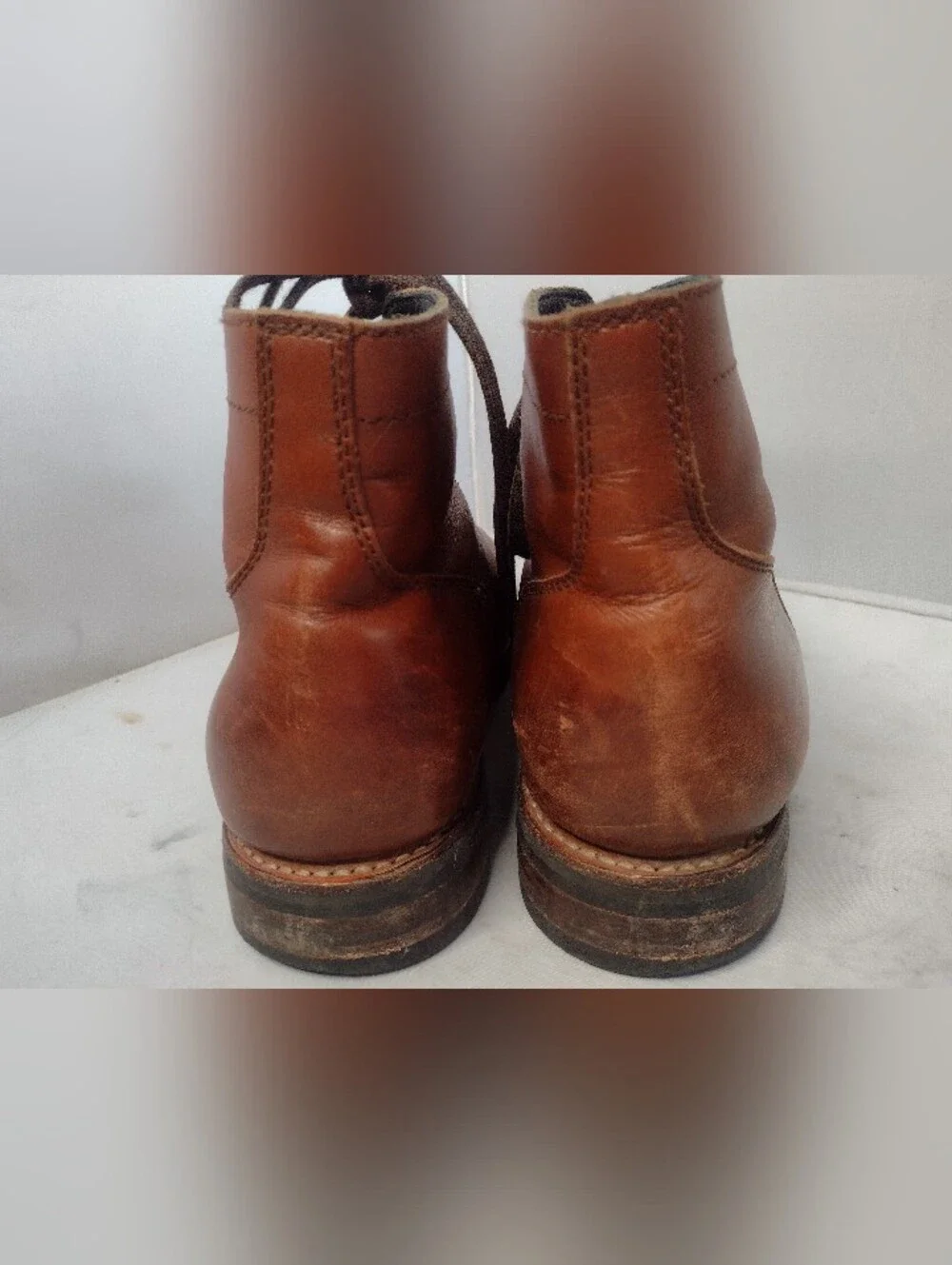 Thursday Boot Co Captain Leather Ankle Boot Brown Men size 11 Lace Up XX